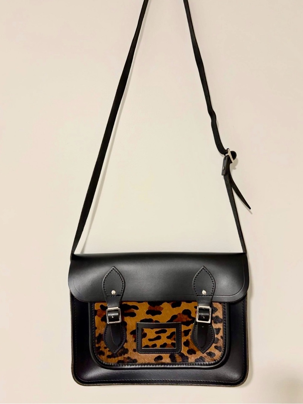 Limited Edition 2013 The Cambridge Satchel Company Leopard Print Satchel